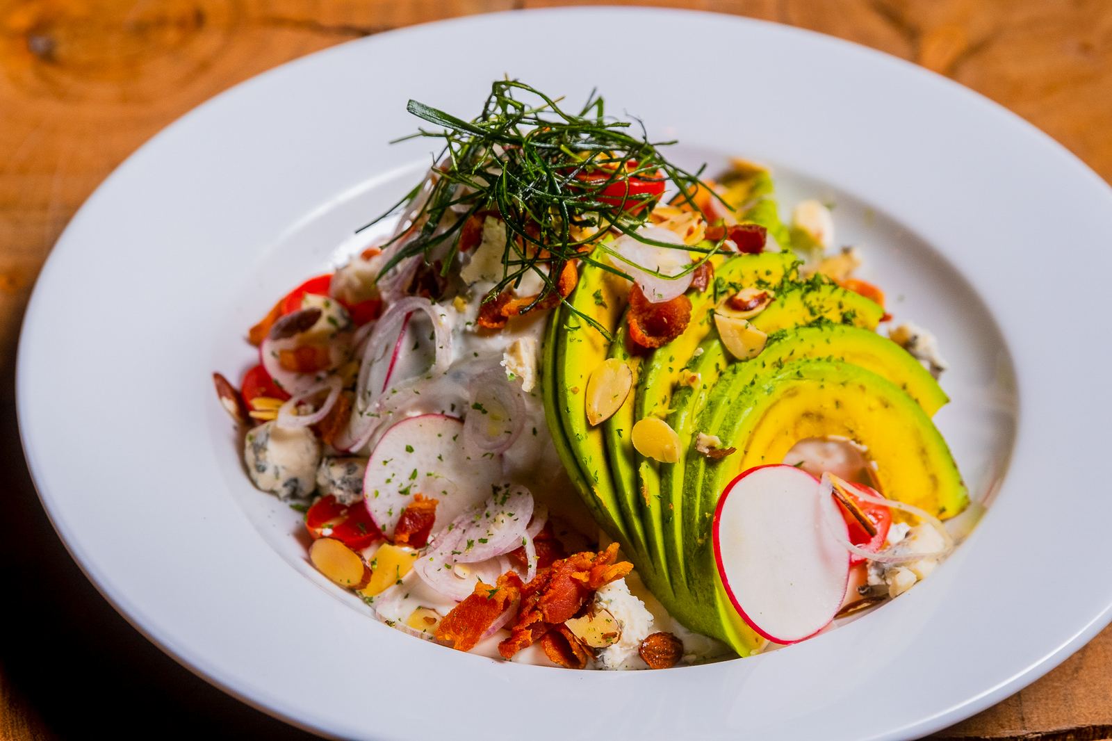 Cinematic food photography for Bamboo Walk restaurant by David Media Group NYC